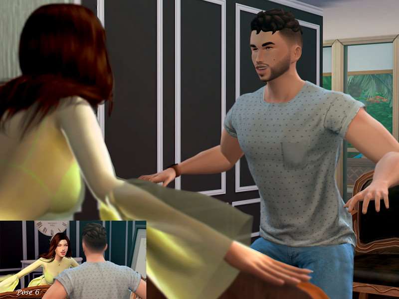 Пак позиций моя любовь Разное Моды для Sims 4