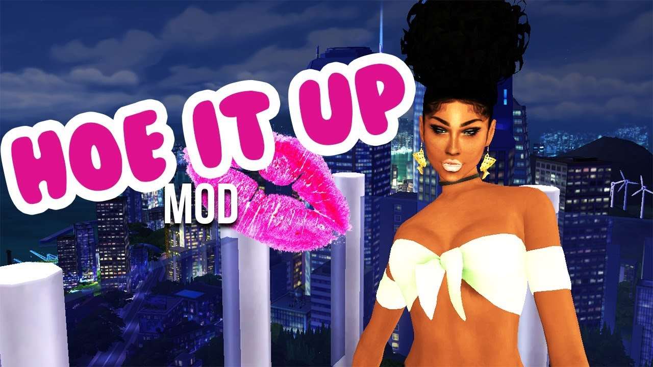 HOE IT UP+русификатор Разное Моды для Sims 4