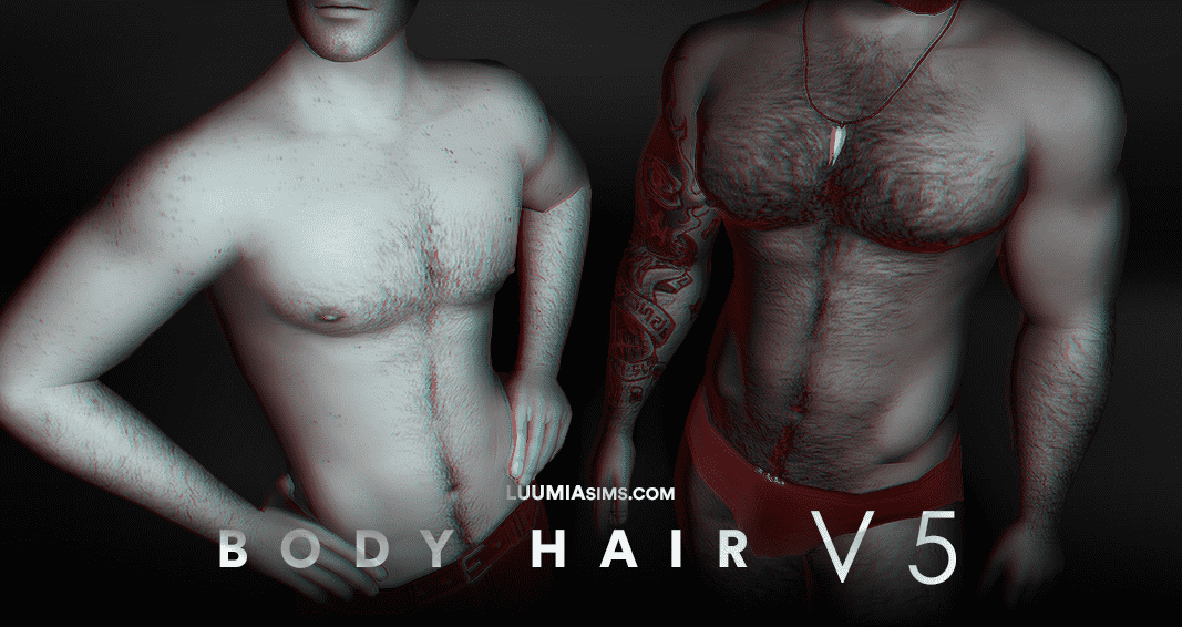 sims 4 body hair mod male and female